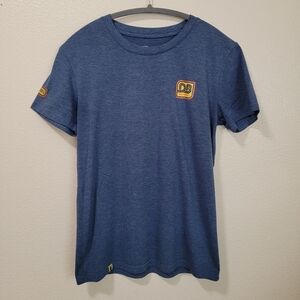 Blue Dutch Bros Short Sleeve Shirt